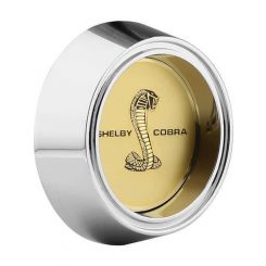 Legendary Wheel Center Cap Shelby Cobra Chrome Aluminium Black