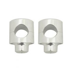 Zodiac Riser Set Infinity Chrome 1.50" Bars 2" High
