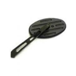 Zodiac Classic Style Mirror Black