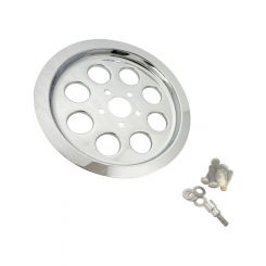 Zodiac Pulley Cover 70T B/Twin Inc Bolts