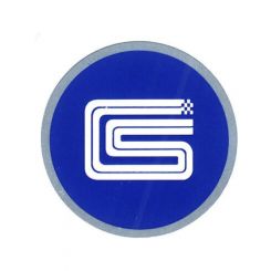 Scott Drake Key Chain Aluminum Blue Official CS Shelby Emblem