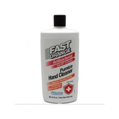 Permatex Fast Orange Antibacterial Pumice Hand Cleaner 15 oz