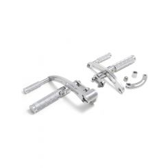 Attitude Billet Forward Control Polished 4in Street Glide 97-08