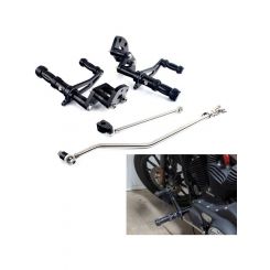 Attitude Forward Control Kit Black 12in Sportster XL883 2004-2013