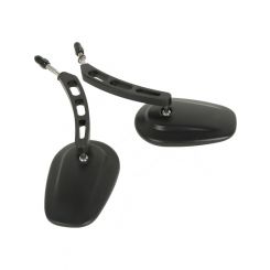 Attitude Rearview Mirror Universal 8mm Matt For Harley Touring