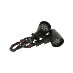 Attitude Cafe Racer Universal Turn Signal Indicator Lights Black