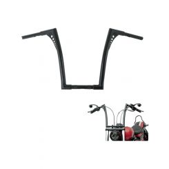 Attitude Bonanza Handlebar Black Powder Coat 14  1-1/4 in.