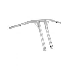 Attitude T Factor Handlebar 1-1/4 T-Bars 16in Chrome For Harley