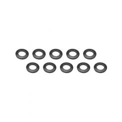 Wheel Lug Nut Washers Black SST 1.250" O.D. Set of 10