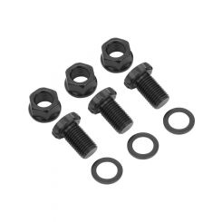 RTS/ARP 7/16UNF Torque Converter Bolt w/ Nut & Washer Set of 3