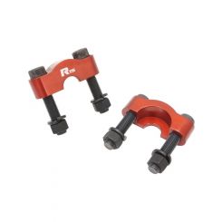 RTS U-Joint Girdles Billet Aluminium Red For Ford 9" Set