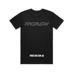 Proflow Logo T-Shirt Cotton Black Men's Small