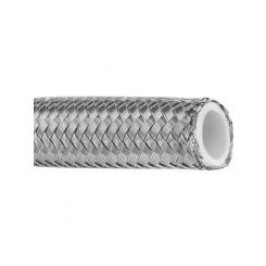 Proflow Stainless Steel Braided PTFE Hose -10AN 5M