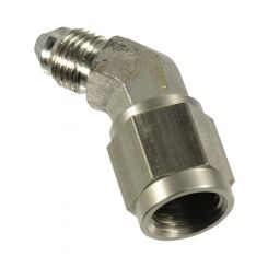 Proflow Brake Adaptor 45 Degree Male -04AN To Female -04