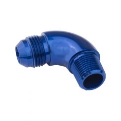 Proflow 90 Degree 1/4" NPT To Male -04AN Flare to NPT Adaptor
