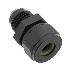 Proflow Barb End Adaptor Suit 5/16'' Barb to AN6 Male Black