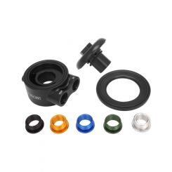 Proflow Oil Filter Bypass Adaptor Spin-On 90 Deg -08AN ORB