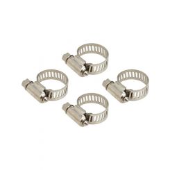Proflow Hose Clamp Worm Drive Stainless 33mm-57mm Range 4 Pack