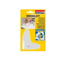 Soudal Soudaglatt Joint Smoothing Tool Blister Pack White