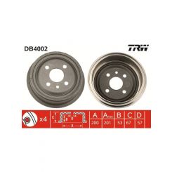 TRW Brake Drum