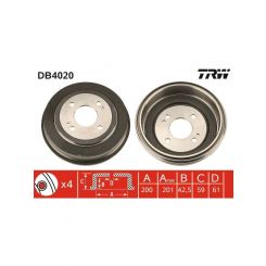 TRW Brake Drum