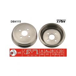 TRW Brake Drum