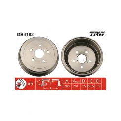 TRW Brake Drum