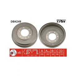 TRW Brake Drum
