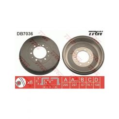TRW Brake Drum