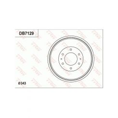 TRW Brake Drum