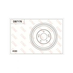 TRW Brake Drum