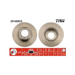 TRW Disc Brake Rotor (Single) 294mm