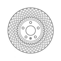 TRW Disc Brake Rotor (Single) 320mm
