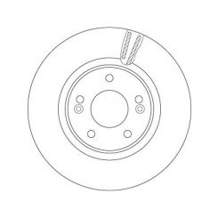 TRW Disc Brake Rotor (Single) 305mm