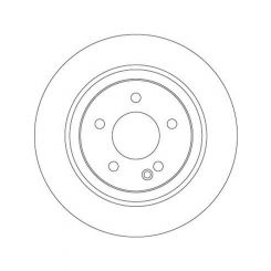 TRW Disc Brake Rotor (Single) 300mm