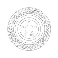 TRW Disc Brake Rotor (Single) 360mm