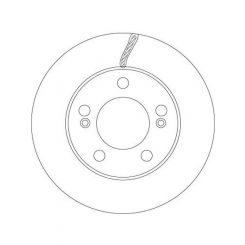 2 x TRW Disc Brake Rotors 294mm
