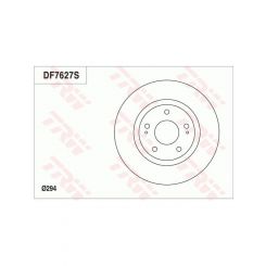 TRW Disc Brake Rotor (Single) 294mm