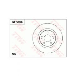 TRW Disc Brake Rotor (Single) 294mm