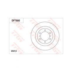 TRW Disc Brake Rotor (Single) 338mm