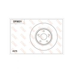 TRW Disc Brake Rotor (Single) 275mm
