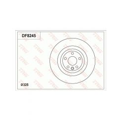 TRW Disc Brake Rotor (Single) 325mm