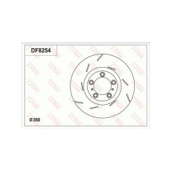 TRW Disc Brake Rotor (Single) 360mm
