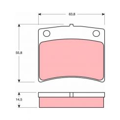 TRW Brake Pads