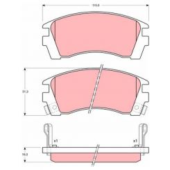 TRW Brake Pads
