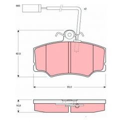 TRW Brake Pads