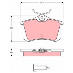 TRW Brake Pads