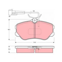 TRW Brake Pads