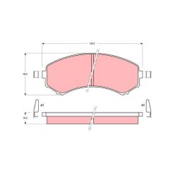 TRW DTEC Brake Pads