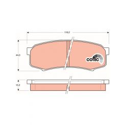 TRW Brake Pads